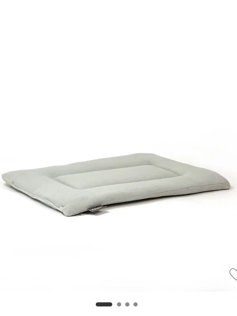 KindTail PAWD Dog Crate Pad Soft Reversible Sleeping 20” x 15.5” x 1” Soft Gray